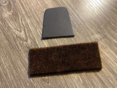 XL Super Hair & Leather TRADITIONAL ARCHERY RUG CARPET Style Adhesive Arrow Rest - Image 1 of 4