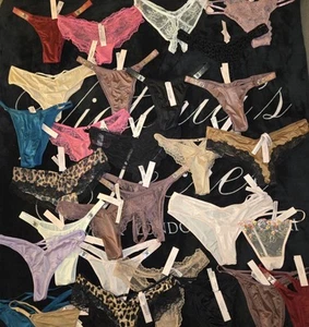 Victoria's Secret Mixed Panty Bundle - Picture 1 of 13