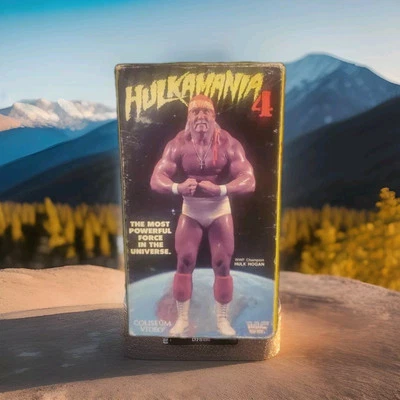WWF Hulkamania 4 VHS Coliseum Video Wrestling Hulk Hogan Macho Man Andre DiBiase - Image 1 of 4
