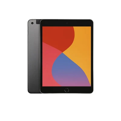 Apple iPad 7 (2019) 10.2 Wifi + Cellular 32GB Space Grey - Excellent Refurbished - Image 1 of 2