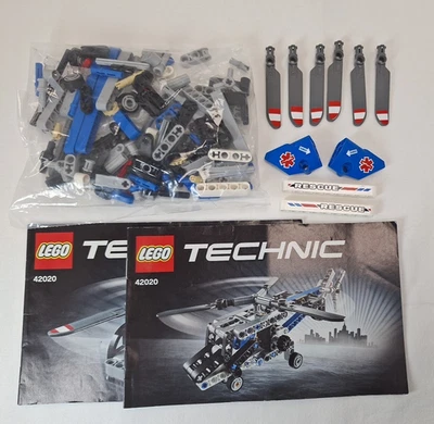 Lego Technic 42020 Doppelrotor Hubschrauber 2-in-1 komplett mit Anleitung OBA - Bild 1 von 4