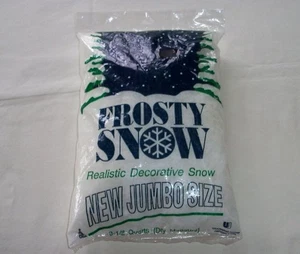 Jumbo Größe 3,5 Qts. Frostiger realistischer Deko Büffel Schnee * C4 - Bild 1 von 1