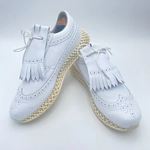 Zapatos de golf Adidas MC87 4D de cuero sin clavos para hombre talla 10,5 blancos ID0225 - Imagen 1 de 18