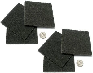 6pc 4"x4" Slot Car TRACK RAIL CLEANING PAD Shine Burnish Metal Contacts Tune Up - Picture 1 of 2