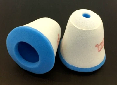 Par de elementos de espuma de repuesto para filtro de aire Suzuki GT380 GT550 LMAB 13781-33111 - Imagen 1 de 3