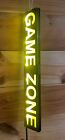 Large Yellow LED Light Sign GAME ZONE Gaming Boys Girls Gamer Bedroom Home Gift