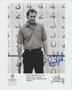 RANDY QUAID Hand Signed 8 x 10 DEAD SOLID PERFECT Photo Vintage Pic w/ COA AUTO - Picture 1 of 1