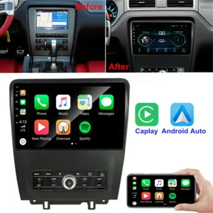 10" Android 10.1 Autoradio GPS Carplay Für Ford Mustang 2010 2011 2012 2013 2014 - Bild 1 von 12