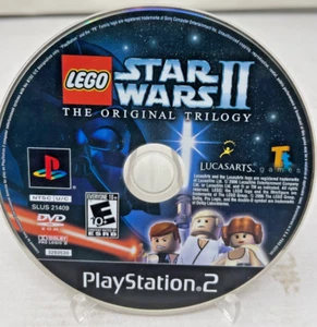 LEGO Star Wars II Original Trilogy PS2 PlayStation 2 Disc Only No Tracking #C32 - Picture 1 of 3
