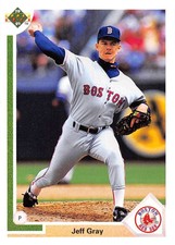 1991 Upper Deck #685 Jeff Gray RC Rookie Red Sox