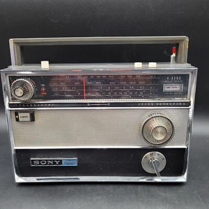 Rare Vintage Sony Transistor Radio TFM-1000WB Super Sensitive 1968 Japan READ - Picture 1 of 10