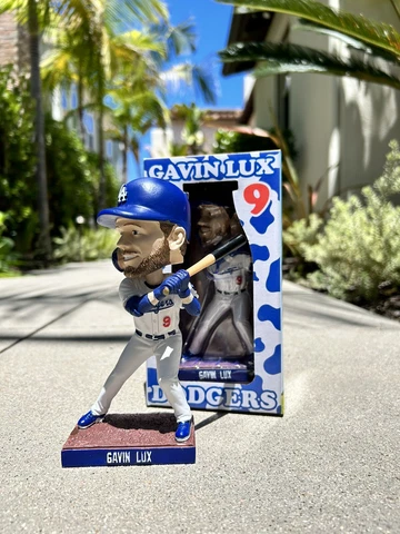 💥Gavin Lux Bobblehead Los Angeles Dodgers SGA 7/3/2023 Brand New ⚾️💥 Cover