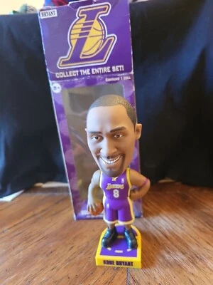 2005 Carls Jr Kobe Bryant LA Lakers Bobblehead Doll New In Box Sealed - Image 1 of 4