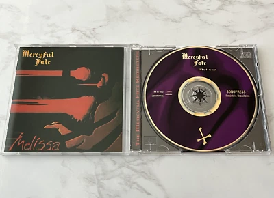 Mercyful Fate Melissa CD GOLD DISC! BRAZIL IMPORT! Roadrunner King Diamond RARE! Foto 1 de 4