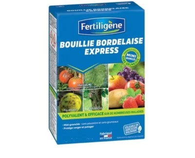 FERTILIGÈNE BOUILLIE BORDELAISE BIO 500 GR NATUREN FERTILIGENE MALADIE ARBRES FRUITS LEGUMES