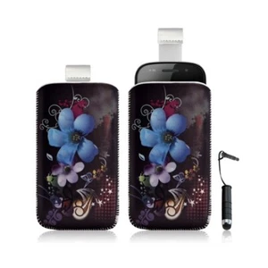 Housse coque étui pochette pour Samsung Google Nexus S i9020 avec motif + stylet - Photo 1 sur 1