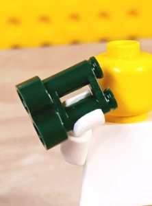 LEGO Binoculars GREEN Gear Camping Hiking Bird Watching Dark Green Scouts Spy - Picture 1 of 1
