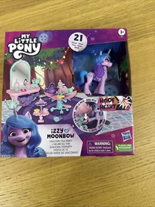 Hasbro My Little Pony Izzy Moonbow Unicorn Toy Tea Party Set 21 Pieces BNIB - Picture 1 of 3