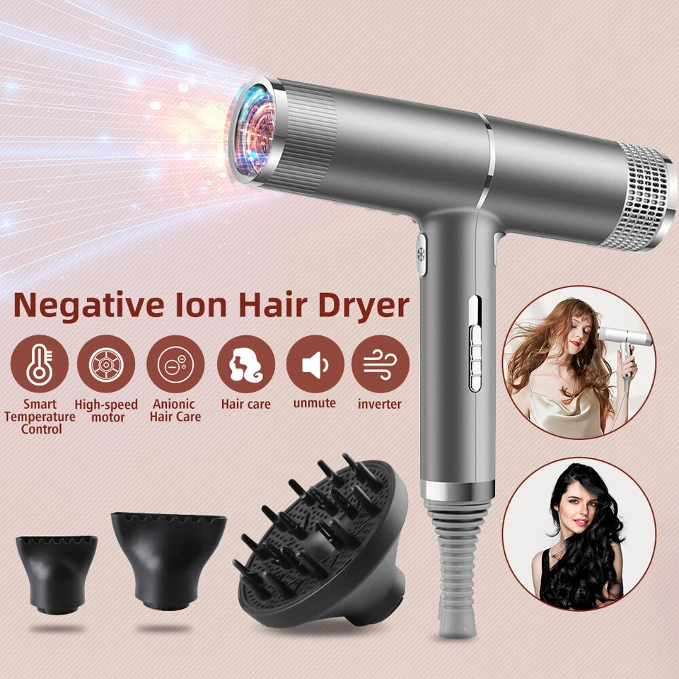 Secadora de Pelo Profesional Secadoras de Cabello Secador Ruido bajo 2500W - Imagem 1 de 4