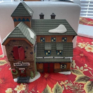 Department 56 New England Village Series "Mc Grebe Cutters & Sleighs" Lighted - Picture 1 of 8