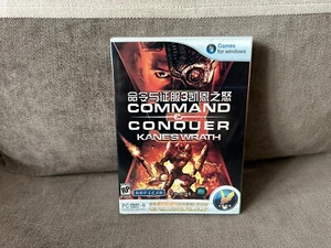 Command & Conquer 3: Kane’s Wrath - Chinese DVD Box Edition PC NEW & SEALED - Picture 1 of 6