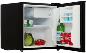 Cookology Table Top Fridge 45L Mini Drinks Cooler & Freezer Zone - Black MFR45BK - Picture 1 of 5