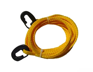 Honda Yamaha Suzuki Kawasaki Polaris Tow Rope With Easy To Use Hook Clips - Picture 1 of 1