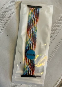 Bracelet Apple Watch arc-en-ciel taille M - Photo 1 sur 2