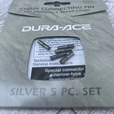 Shimano DuraAce CN-7700 9 Speed Chain Connecting/Connector/Pin, New In Package - Image 1 of 4