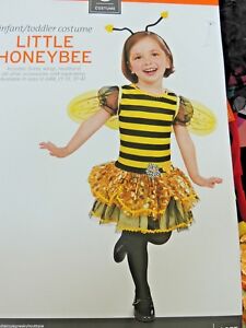 NWT Girls Size 12-24 Months  * LITTLE HONEYBEE *  Halloween Costume Bumble Bee