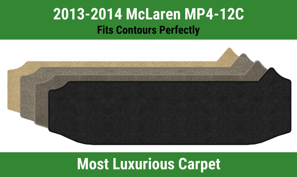 Alfombra de maletero pequeña Lloyd Luxe para McLaren MP4-12C 2013-2014  Foto 1 de 4