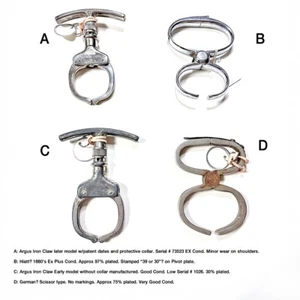 Lot of 4 Excellent Cond Vintage Comealongs  not Handcuffs - Picture 1 of 2