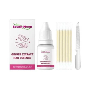 Ginger Nail Care Kit Strong, Nail Fungus Treatment Essence Serum 10ml NEW HOT. - Foto 1 di 21