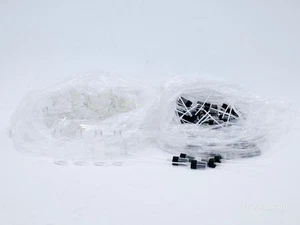 Ampulla 50ml Clear PET Flex Oval Bottle & Atomiser Spray 90Pcs - Picture 1 of 3