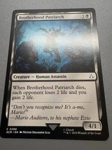 Brotherhood Patriarch 0286 MTG ACR Common NM REGULAR - Picture 1 of 16