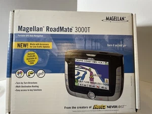 Magellan RoadMate 3000T Car GPS Receiver (with Box And All Component) Working - Picture 1 of 15