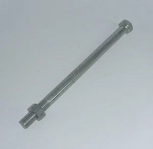 Bauschraube M12 x 200 mm verzinkt mit Mutter DIN 601 / DIN 555 Schraube Sechskan - Bild 1 von 3