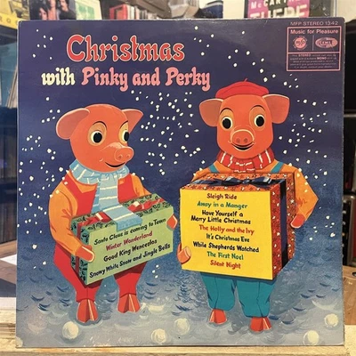 [XMAS]~EXC LP~GEOFF LOVE~Christmas With Pinky And Perky~[1969~MFP]~UK Import~ - Image 1 of 4