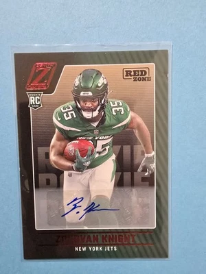 2022 Panini Zenith - Rookies Zonovan Knight #184 Red Zone Auto (RC,AU) - Image 1 of 2