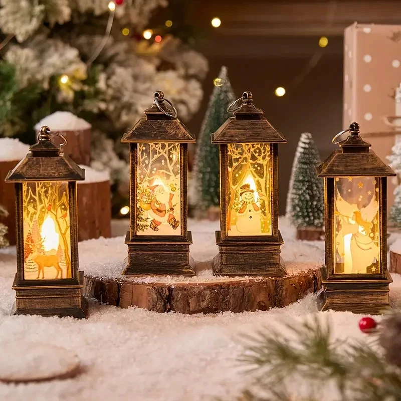 LED Kerzen Laternen Weihnachten Advent Deko Weihnachtsschmuck Xmas Geschenk - Bild 1 von 1