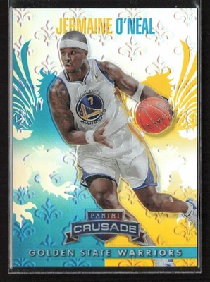 Jermaine O'Neal 2013-14 Panini Crusade #88 Crusade Teal /249  Warriors - Image 1 of 2