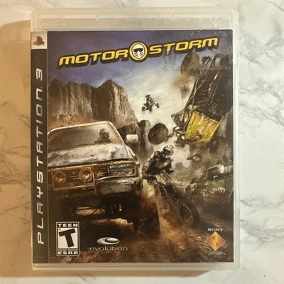 MOTOR STORM MOTORSTORM (Sony PlayStation 3, 2007) COMPLETE PS3 - Image 1 of 3
