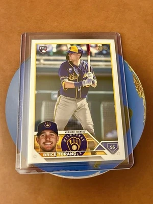 Brice Turang Baseball Card  - Image 1 of 2