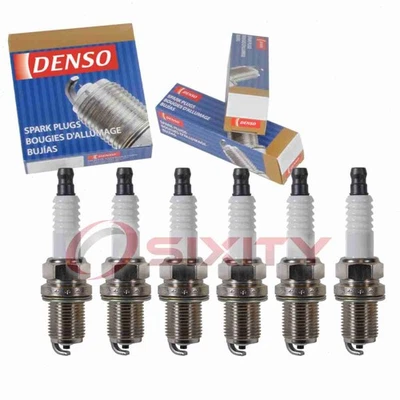 6 bujías Denso estándar para Audi A4 2002-2005 3,0 L V6 encendido LZ Foto 1 de 4