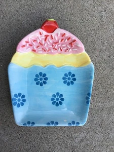 Keramik Cupcake Form Löffel Rest - Bild 1 von 3