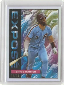 BRYCE HARPER 2025 Topps Chrome EXPOSE SSP 08/10 Phillies TCE-5 - Picture 1 of 2