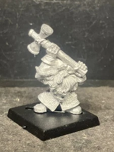Warhammer Zwerg Hammerer 4 Metall Miniatur *Top* 1996 - Bild 1 von 2