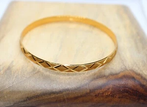 PULSERA BRAZALETE PANCHADHATU PANCHDHATU REDONDO KADA PULSERA 5 METALES METAL YOGA - Imagen 1 de 3