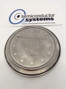 ADT CHUCK TABLE SPLIT ACTION STEEL POROUS VACUUM 6.25" 5" SAW K&S CERAMIC DISCO - Picture 1 of 12