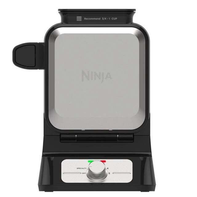Ninja BW1001 Belgian Waffle Maker - Silver